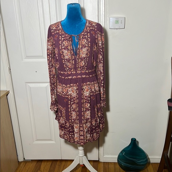 Free People Dresses & Skirts - Free People Floral Bohemian Midi Dress Small